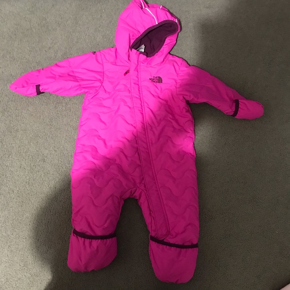 Infant north face snow suit